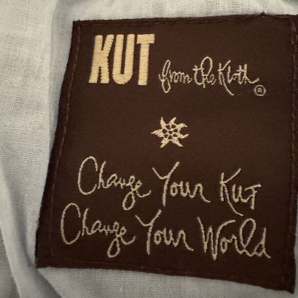 Kut from the Kloth ‘Katy’ Ankle Straight Leg in Cornflower Size 14 - Picture 6 of 14